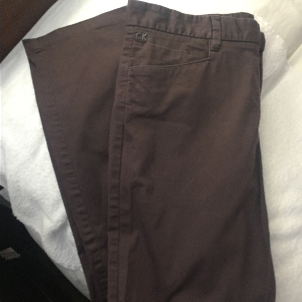 Calvin Klein Khaki Dress Pants
